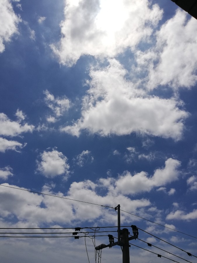 今の空!