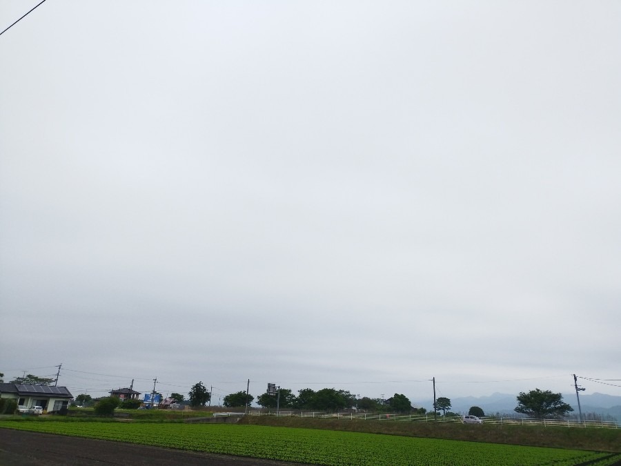 都城市（2022/5/1）　今朝は雲り空です☁️😓