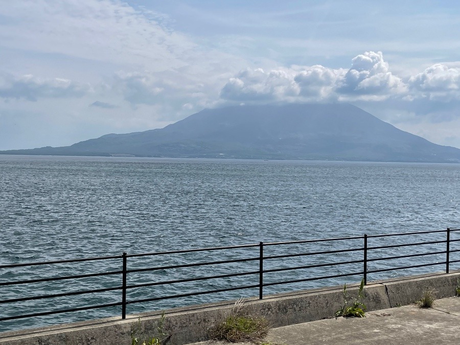 今朝の桜島