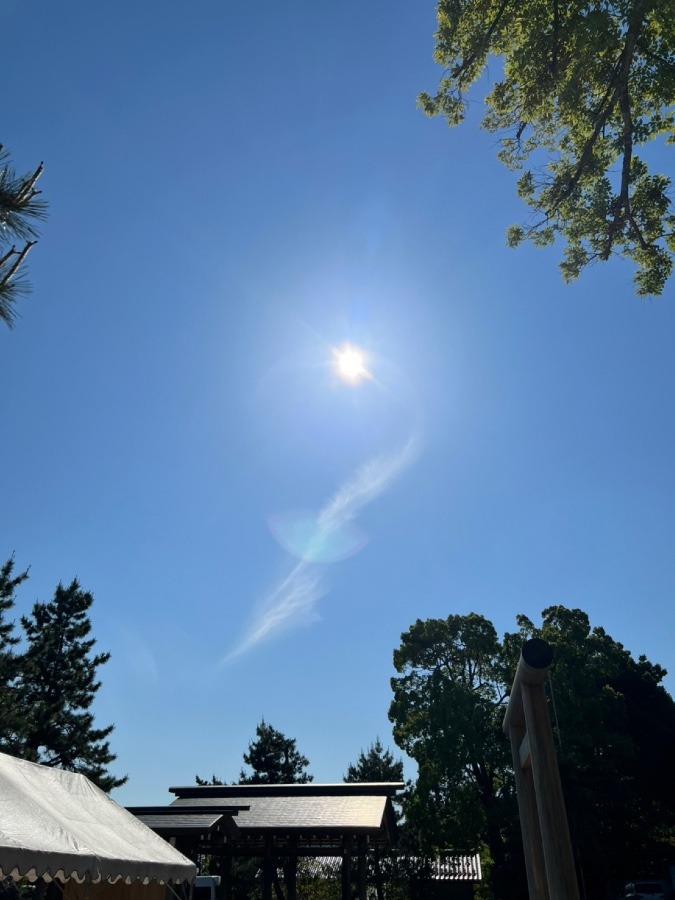 真名井神社の空