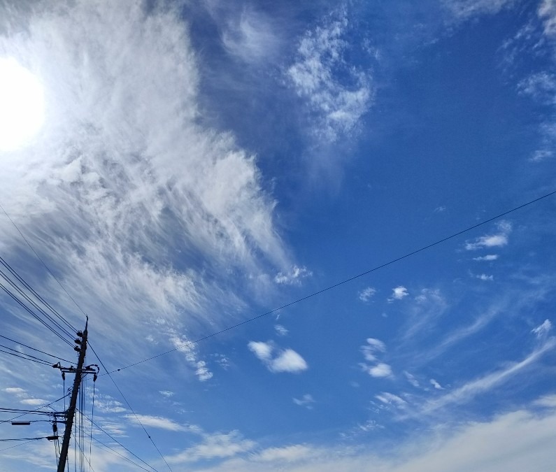 15時の空