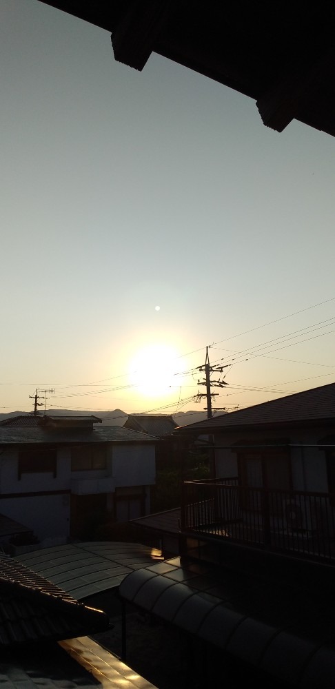 夕空　「21」