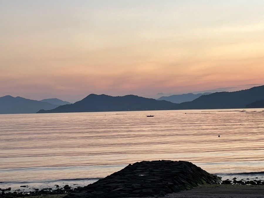 昨日の広島の夕やけ②😆