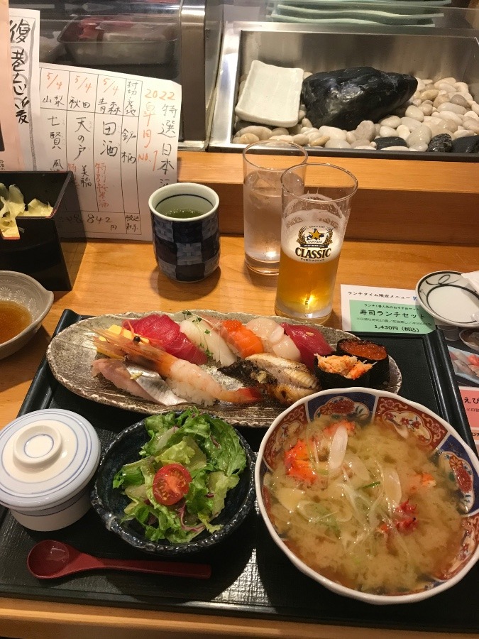 お寿司ランチ🍣