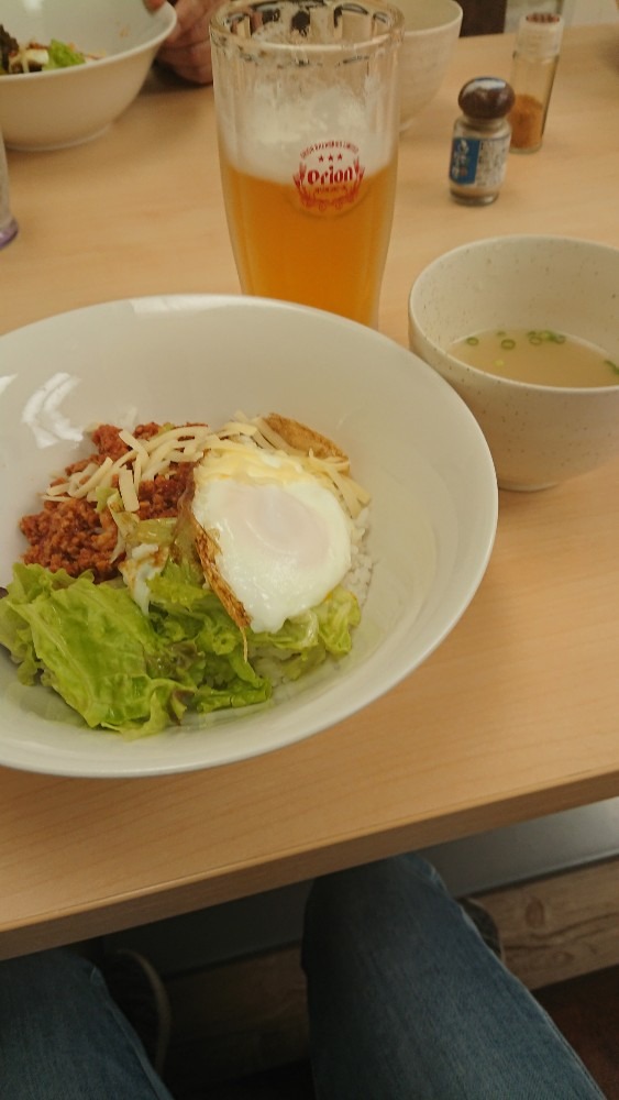 沖縄そば🍜 オリオンビール🍺