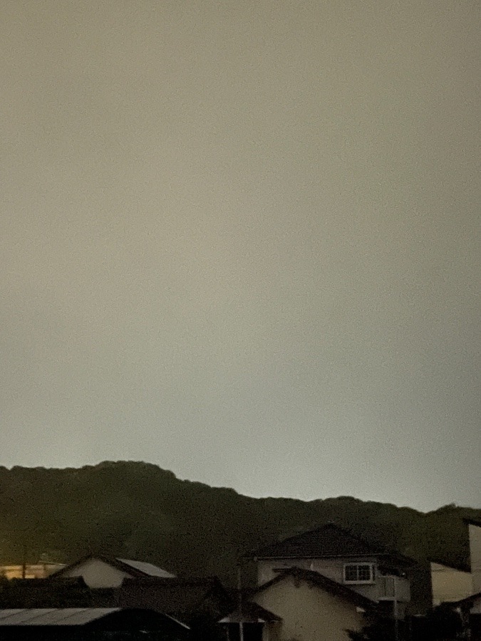 今の空✨