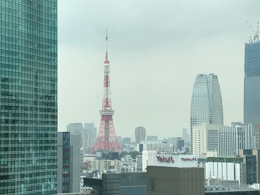 ホテルからの東京タワー