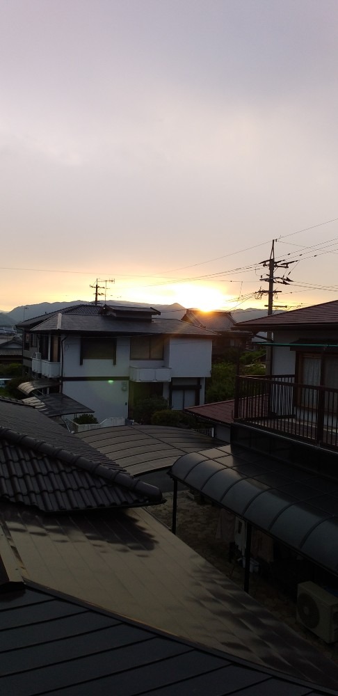 今日の夕空　「6」