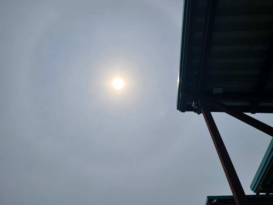 朝の空 曇り⛅️