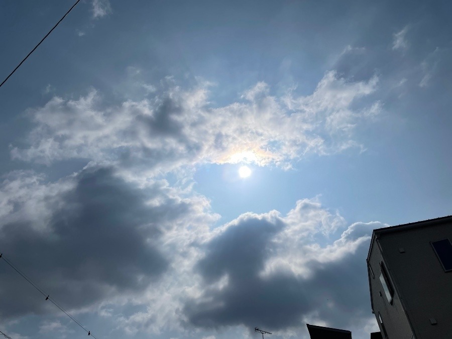 今日の広島の空☺️