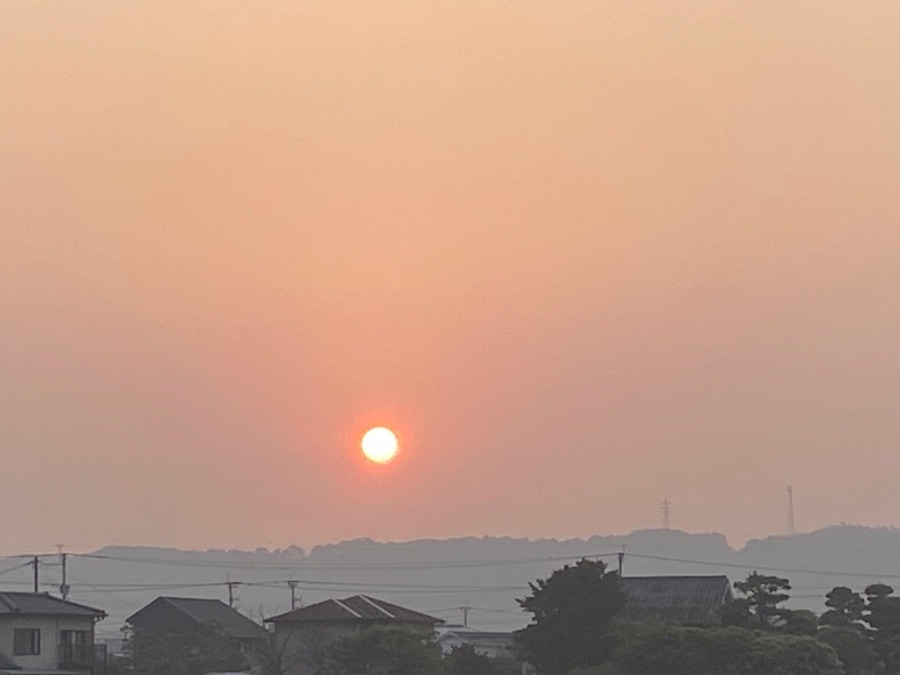 今朝の空