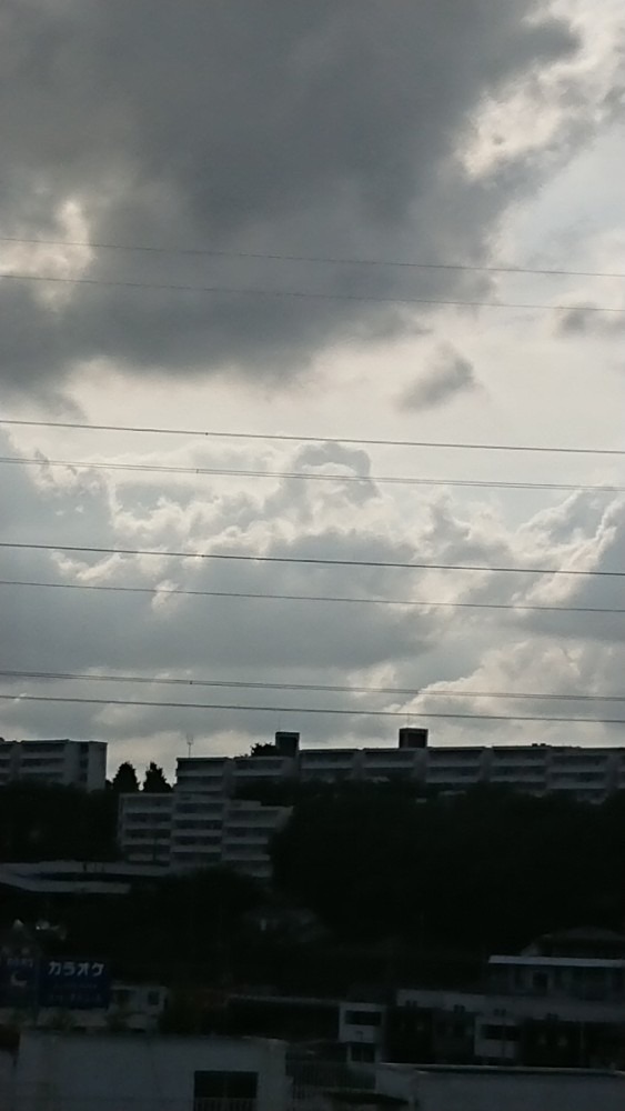 5/27 夕方の空