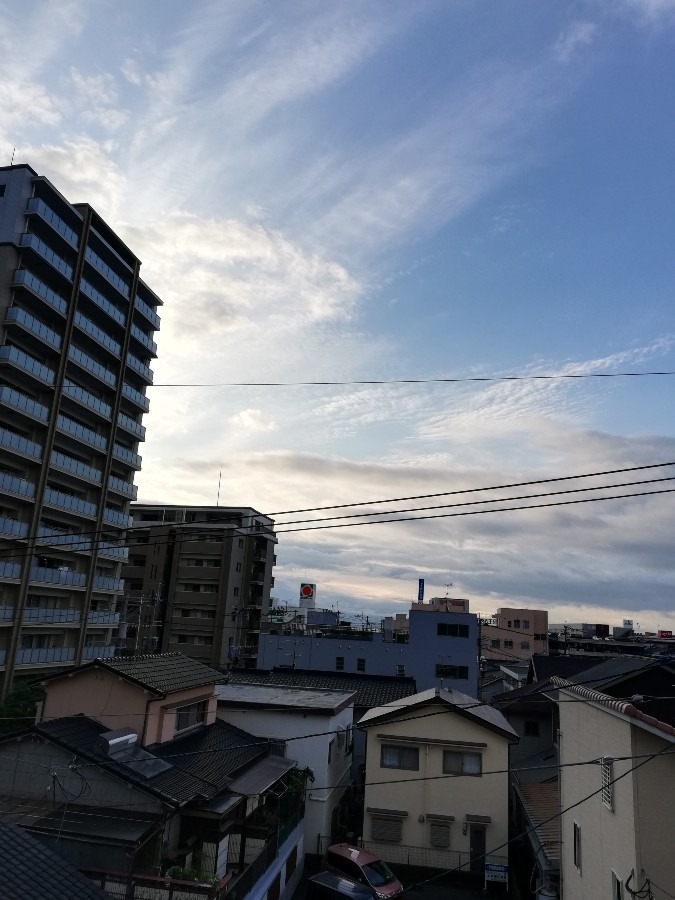 6時22分天気です!