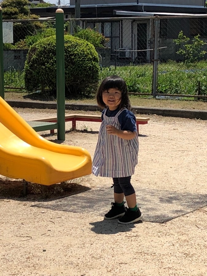 公園で遊ぶ 蒼桜ちゃん(^-^)/