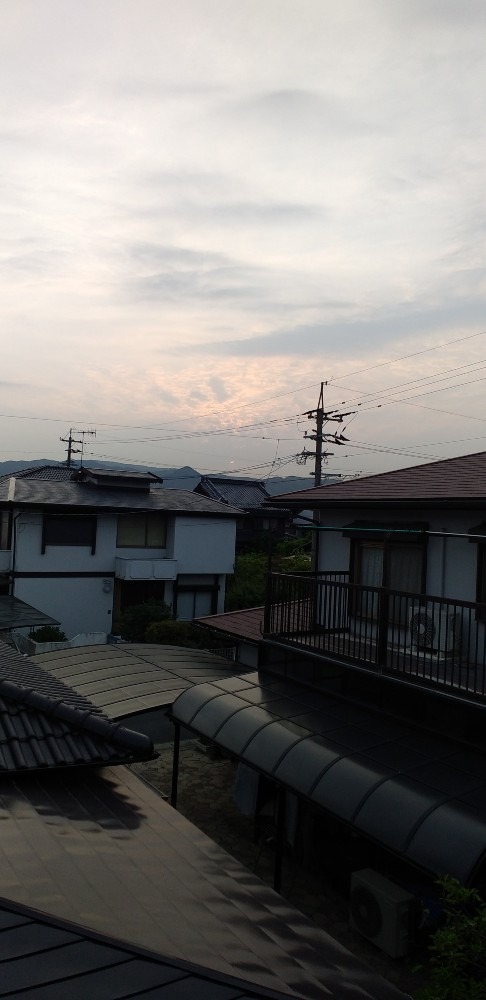 今日の夕空　「9」