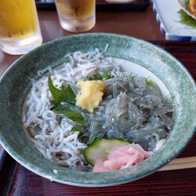 生しらす丼