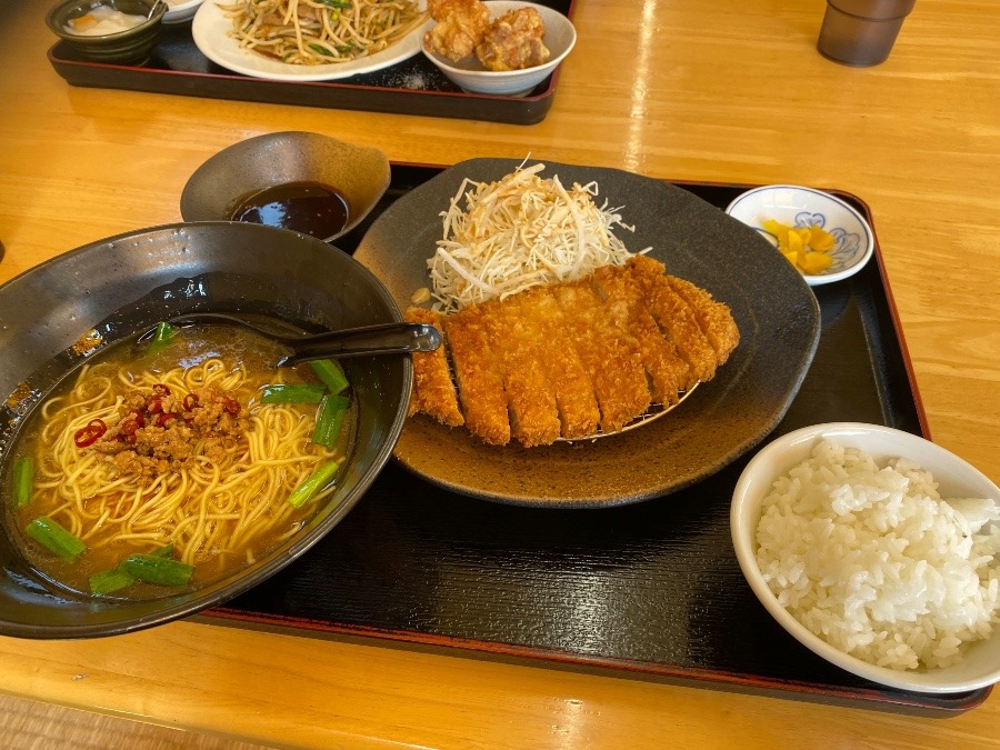 今日の打ち合わせしながらランチ