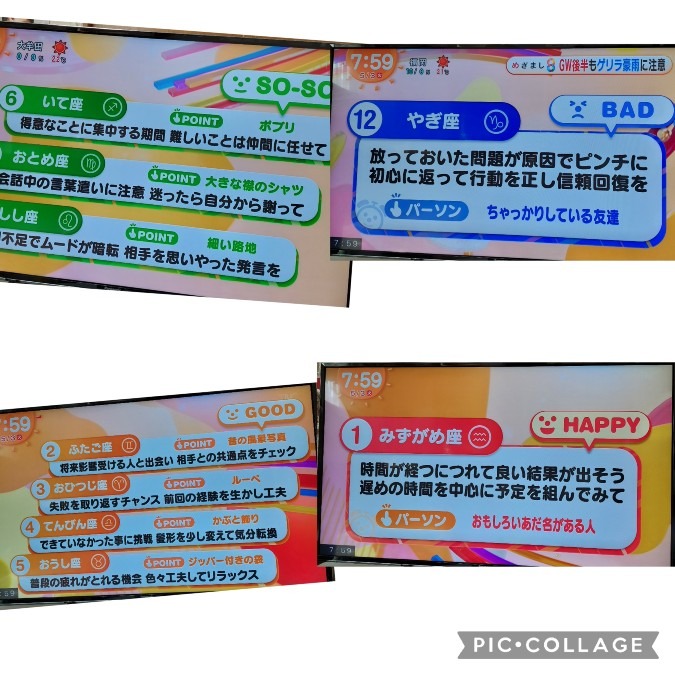 5/3今日の運勢