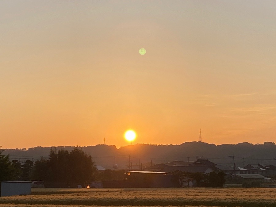 今朝の空