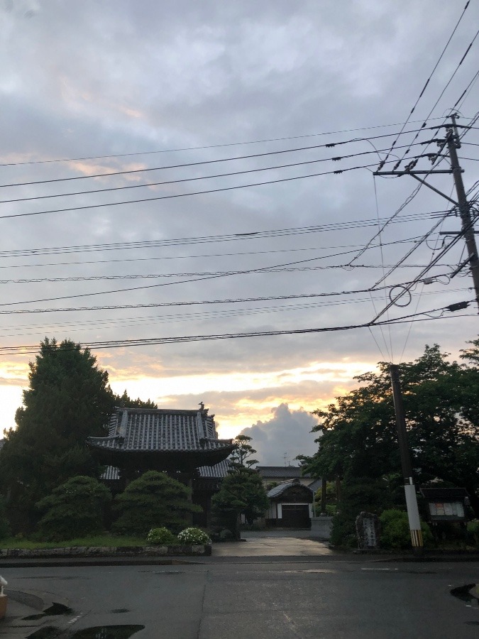 夕方の空