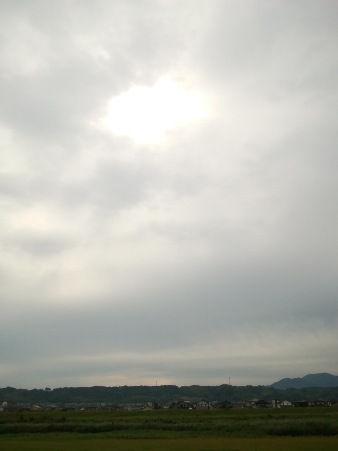 今朝の空