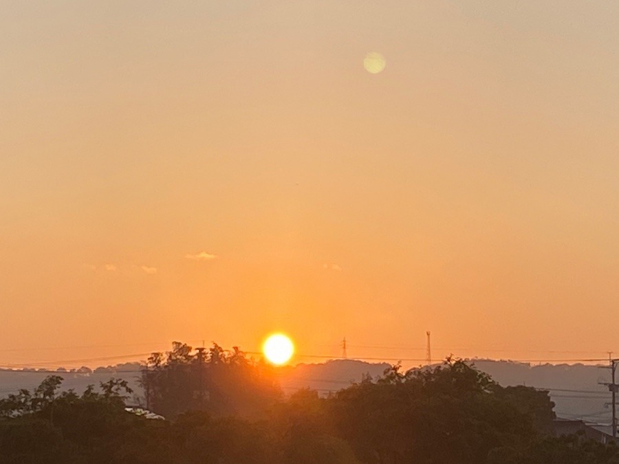 今朝の空