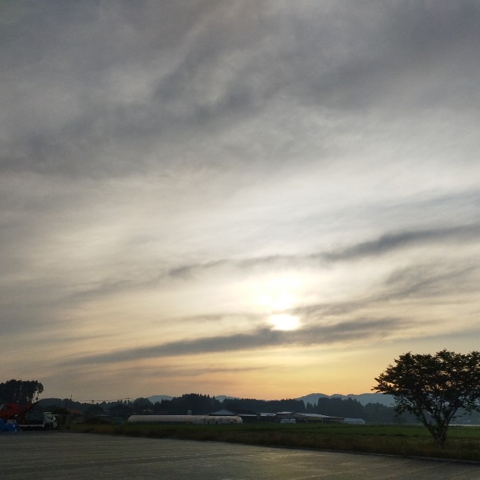 都城市（2022/5/18）　朝から晴れてま～す❗😄