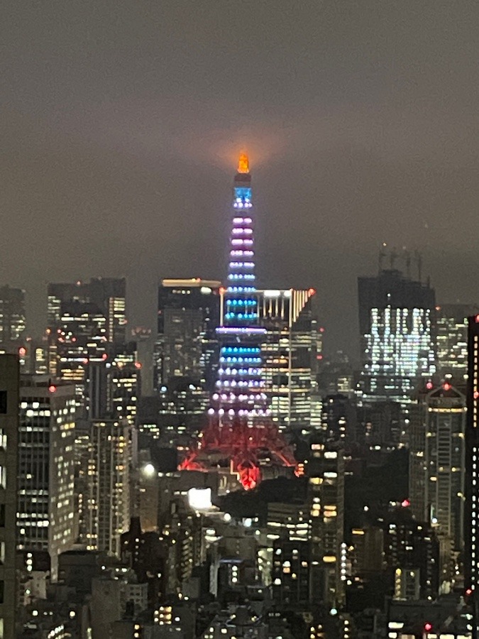 今夜の東京タワー