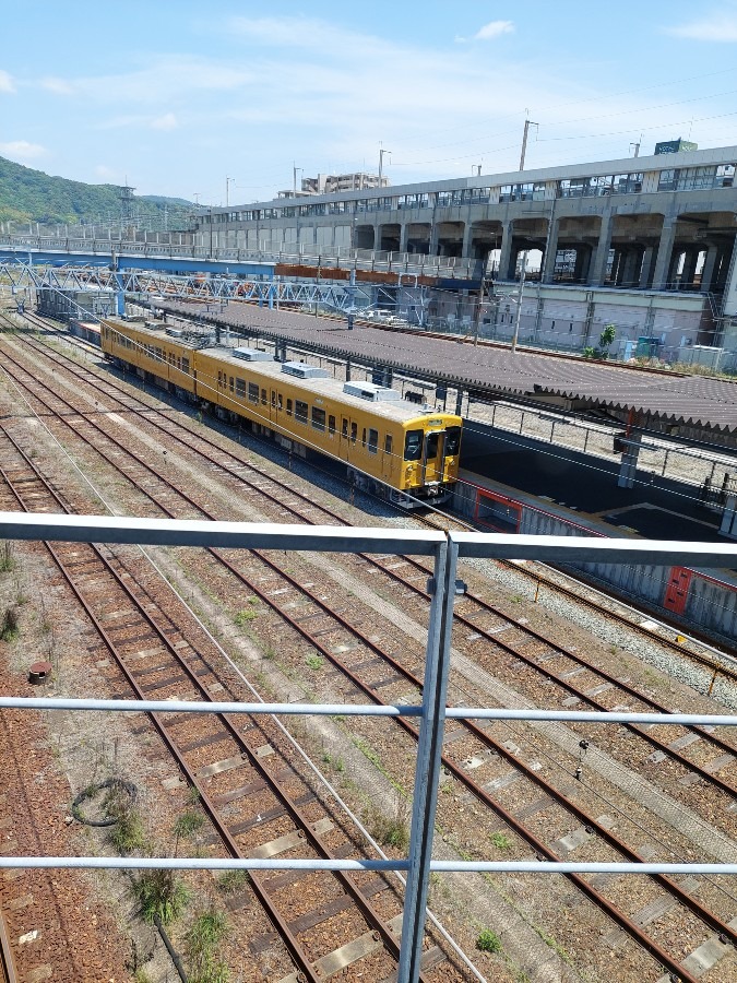 新山口駅でみる宇部線