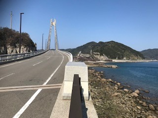 鹿児島県薩摩川内市　甑島　甑大明神橋