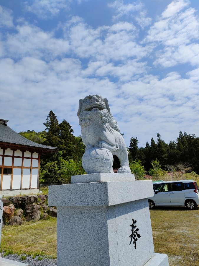 狛犬さんありがとう♡