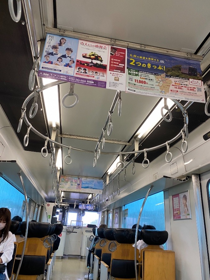 電車🚃🚋💭の中