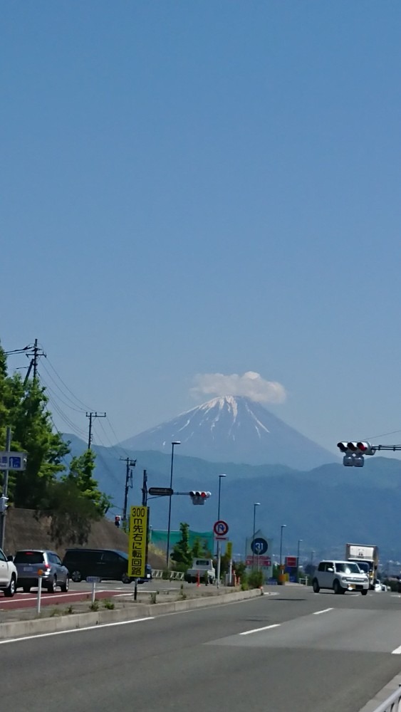 山梨来ました(^^)