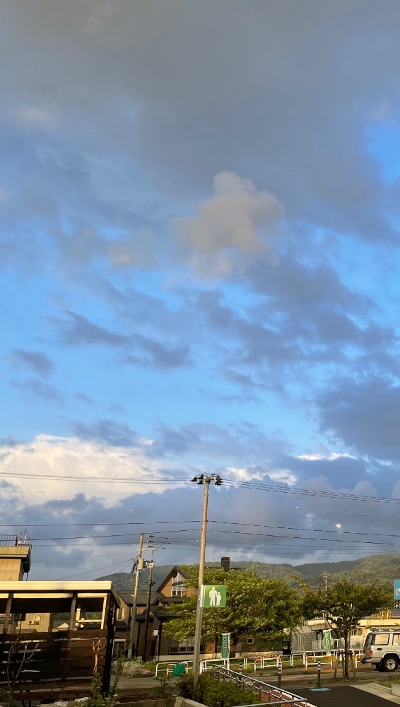 今の空