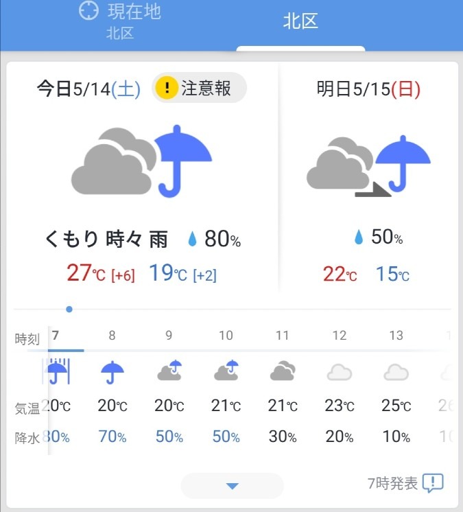 雨降り