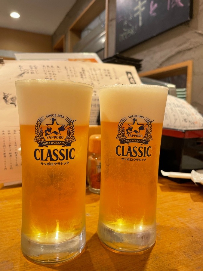 ビール🍺最高⤴︎ ⤴︎