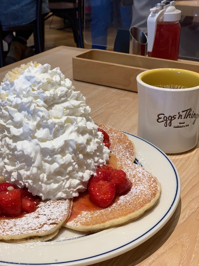 久しぶりのパンケーキ♪