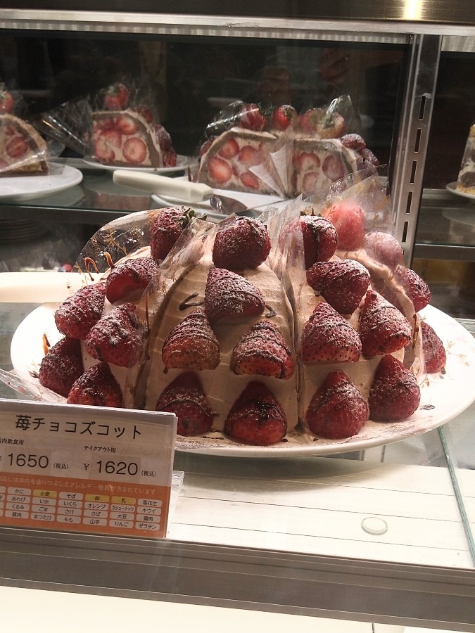 苺チョコズコットケーキ