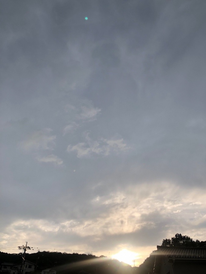 6/11  18:00の空