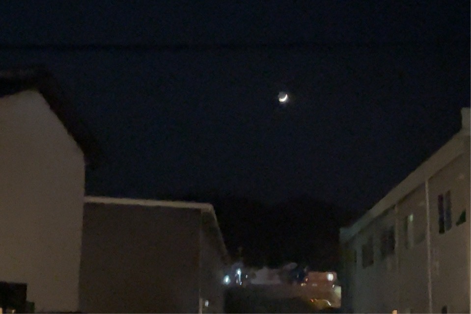 三日月　20：40