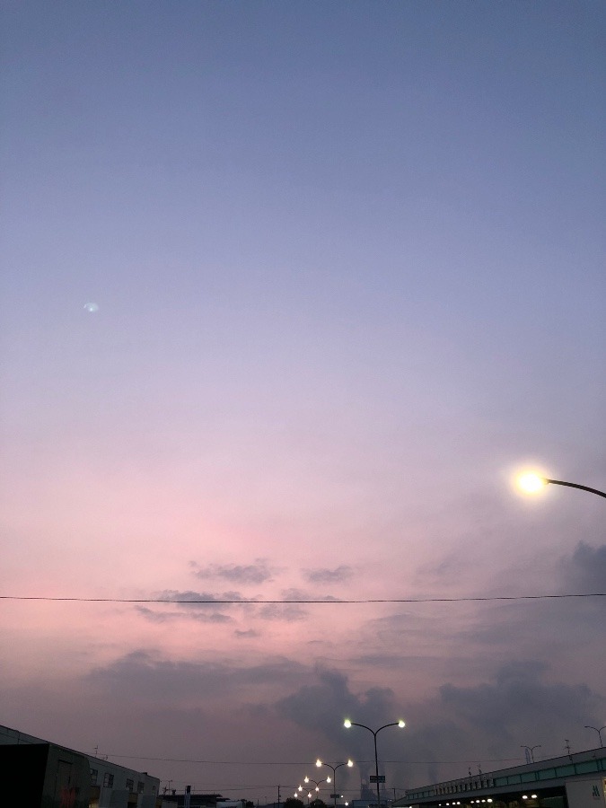 朝の空