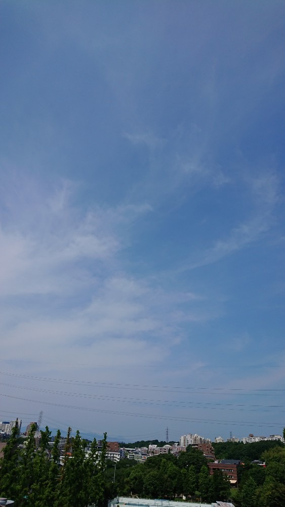 気持ちいい 今の空