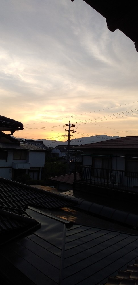 6/17　夕空