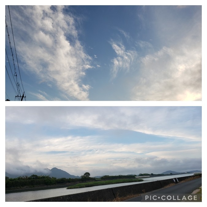 今朝の雲たちNo2
