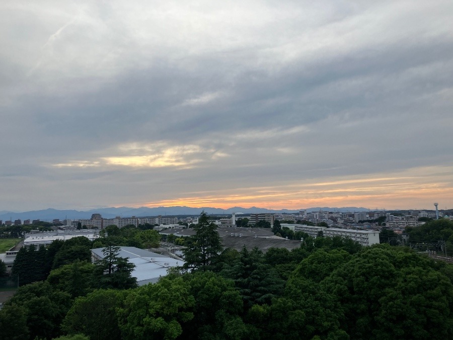 夕暮れの空