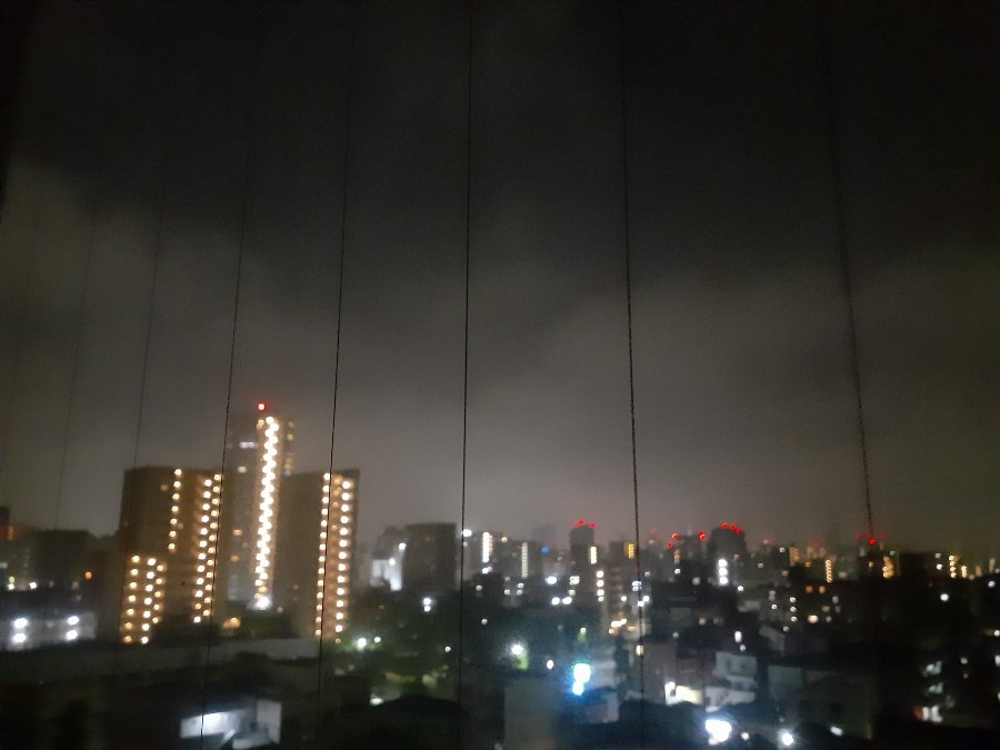 我が家から見たら夜景