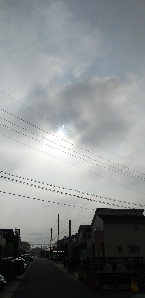 8時頃の空