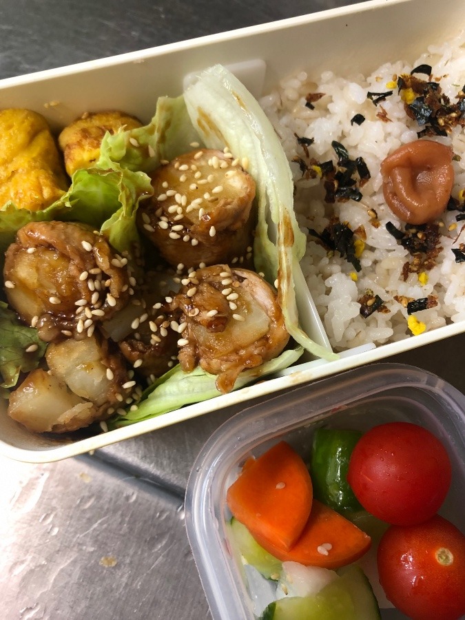 今朝のお弁当