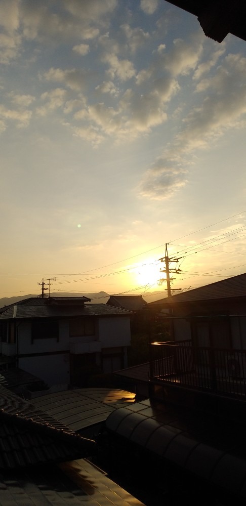 夕空　6/1