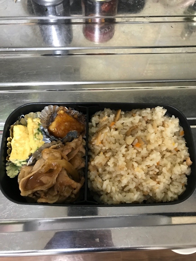 お久の男飯弁当(*^^)v